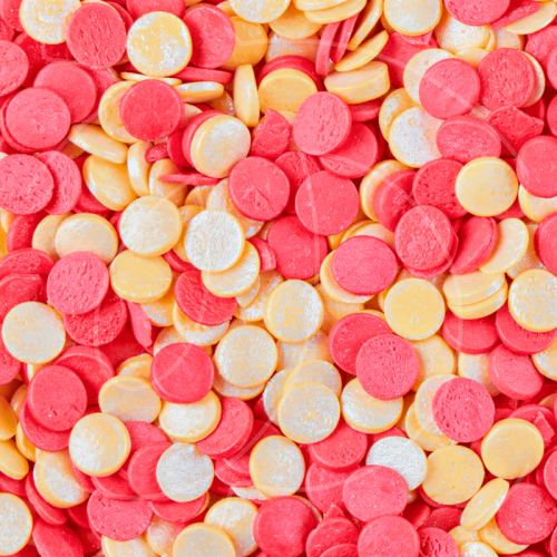 Посыпка кондитерская конфетти "Красно-золотое" 50 г tp73956