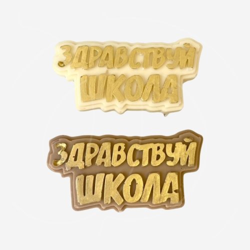 Фигурка из шоколадной глазури "Здравствуй, школа" ФГ179	