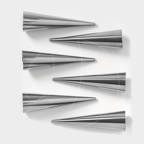 Набор металлических форм для круассанов и трубочек 6 шт 7619023			, 1 ₽ Набор металлических форм для круассанов и трубочек 6 шт 7619023