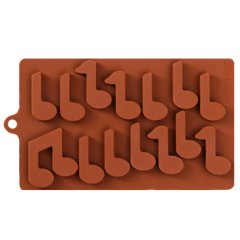 Форма силиконовая для шоколада "Ноты" 2854630