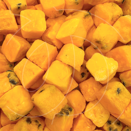Маракуйя сублимированная Кубики 10-15 мм 1 кг 