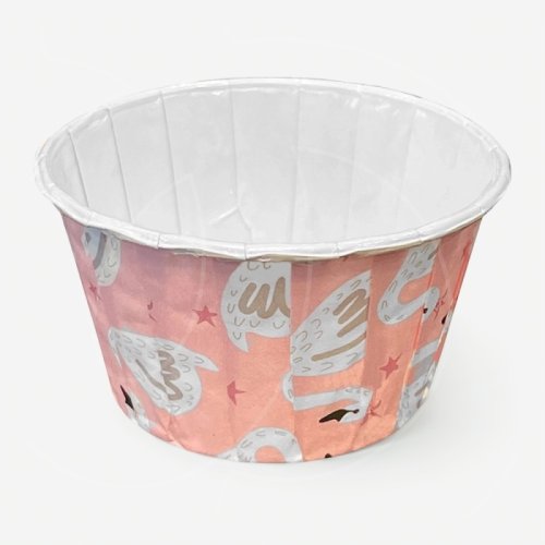 Капсула бумажная с подворотом "Лебеди" D50 H40 1 шт Б-88		, 7 ₽ Капсула бумажная с подворотом "Лебеди" D50 H40 1 шт Б-88