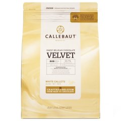 Шоколад CALLEBAUT Белый Velvet 32-33% 1 кг CHW-R2241NV-554 ; W3-554,  W3-RT-U71