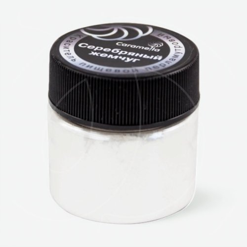 Блеск пищевой Caramella "Серебряный жемчуг" 5 г 250713