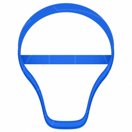 Вырубка пластиковая "Шарик" 