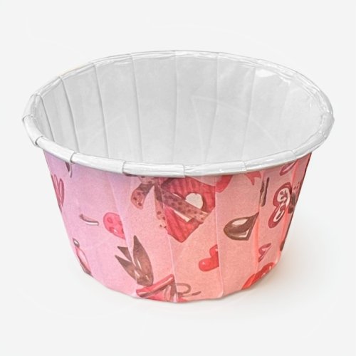 Капсула бумажная с подворотом "Любовь" D50 H40 1 шт Б-86		, 7 ₽ Капсула бумажная с подворотом "Любовь" D50 H40 1 шт Б-86