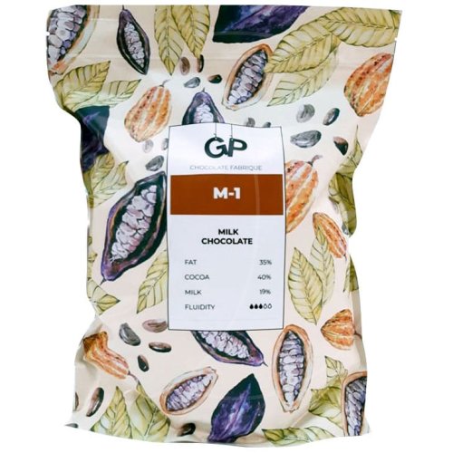 Шоколад молочный GP "М-1" 40% 1 кг М-1
