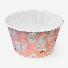 Капсула бумажная с подворотом "Лебеди" D50 H40 1 шт Б-88		, 7 ₽ Капсула бумажная с подворотом "Лебеди" D50 H40 1 шт Б-88