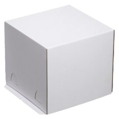 Коробка для торта Белая ForGenika 24х24х22 см ForG STANDART W 240*240*220 S
