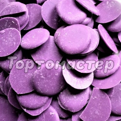 Шоколадная глазурь ШОКОМИЛК Фиолетовая со вкусом голубики 500 г