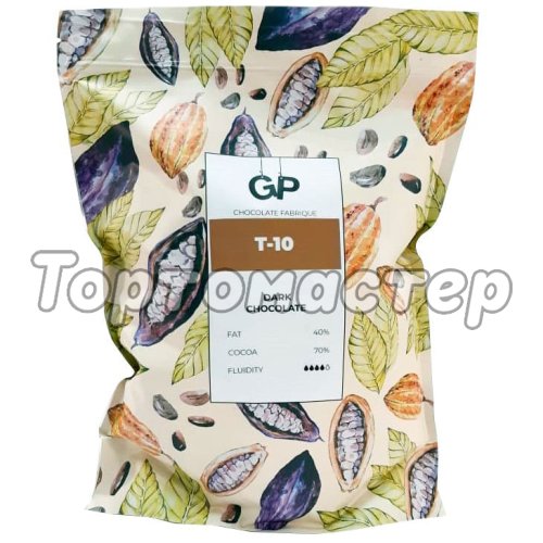 Шоколад горький GP "T-10" 70% 500 г Т-10