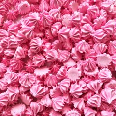 Сахарное украшение мини-безе Розовый 250 г tp62806