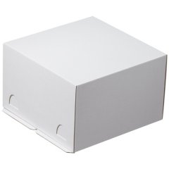 Коробка для торта плотная Белая ForGenika 30х30х19 см ForG STANDARD W 300*300*190 S