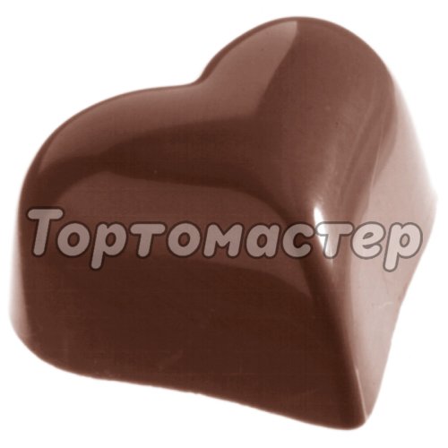Форма пластиковая для шоколада Сердечки 21 шт