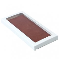 Коробка для шоколадной плитки белая 4427587