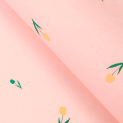 Бумага упаковочная Тишью "Тюльпаны розовые" 50х70 см 10 шт 9257701