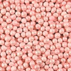 Посыпка Шарики розовые перламутровые 2 мм 50 г tp20189