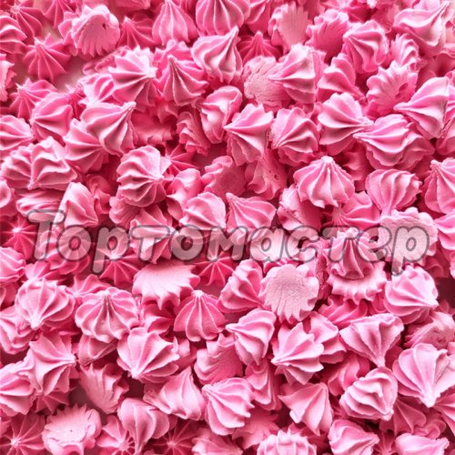 Сахарное украшение мини-безе Розовый 250 г tp62806