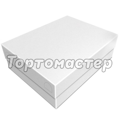 Коробка на 9 капкейков Белая 25х25х10 см 1 шт КУ-088 