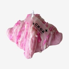 Свеча интерьерная "Круассан тюльпан" 