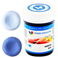 Краситель пищевой гелевый водорастворимый Food Colours Синий 35 г WSG-064