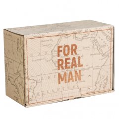 Коробка-пенал «FOR REAL MAN» 22х15х10 см 3907225