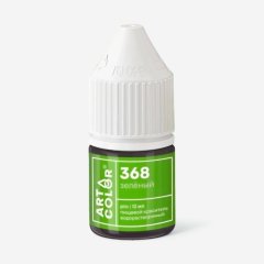 Краситель пищевой гелевый водорастворимый Art Color "Pro 368 Зелёный" 12 мл 368