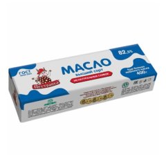 Масло сливочное Пестравка "Традиционное" 82,5% БЗМЖ 400 г без скидки