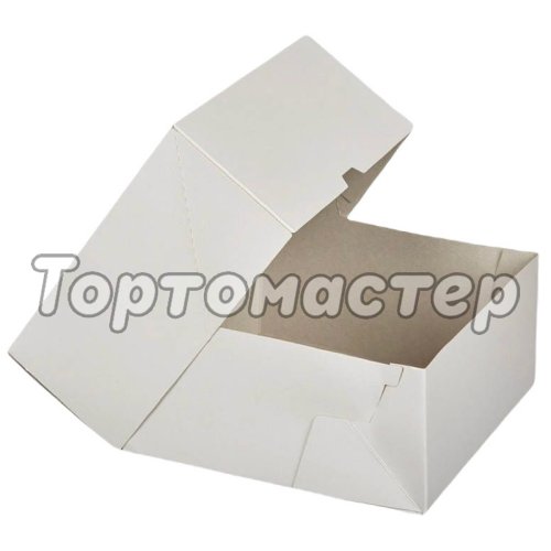 Коробка для торта Белая ForGenika 25х25х12 см