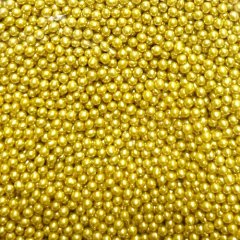 Сахарные шарики Золото 1-2 мм 50 г 33153