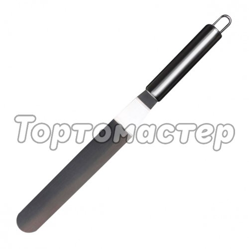 Лопатка (спатула) изогнутая с металлической ручкой 19,2 см 2834534