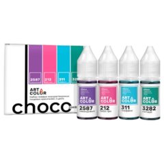 Набор красителей пищевых гелевых жирорастворимых Art Color "Choco Sweety" 4 шт CHOCO-4981-04