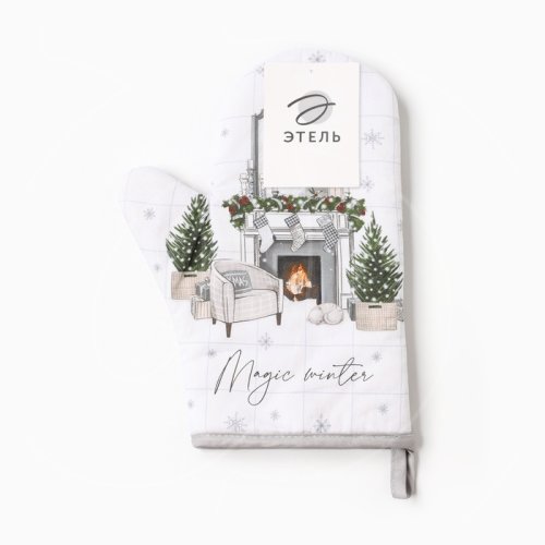 Варежка-прихватка кухонная "Магия зимы" 5077892 