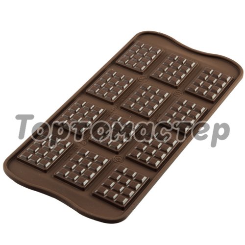 Форма силиконовая для шоколада Silikomart Шоколадки 12 шт